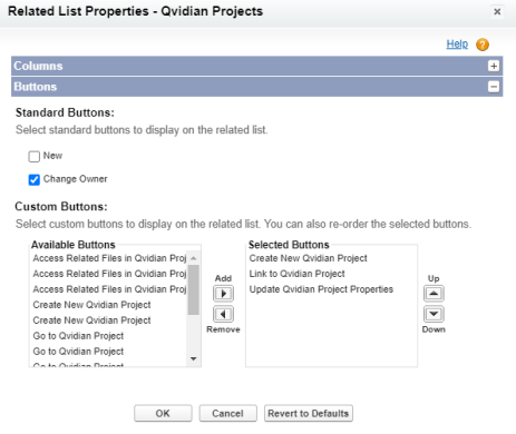 Realtes List Properties 